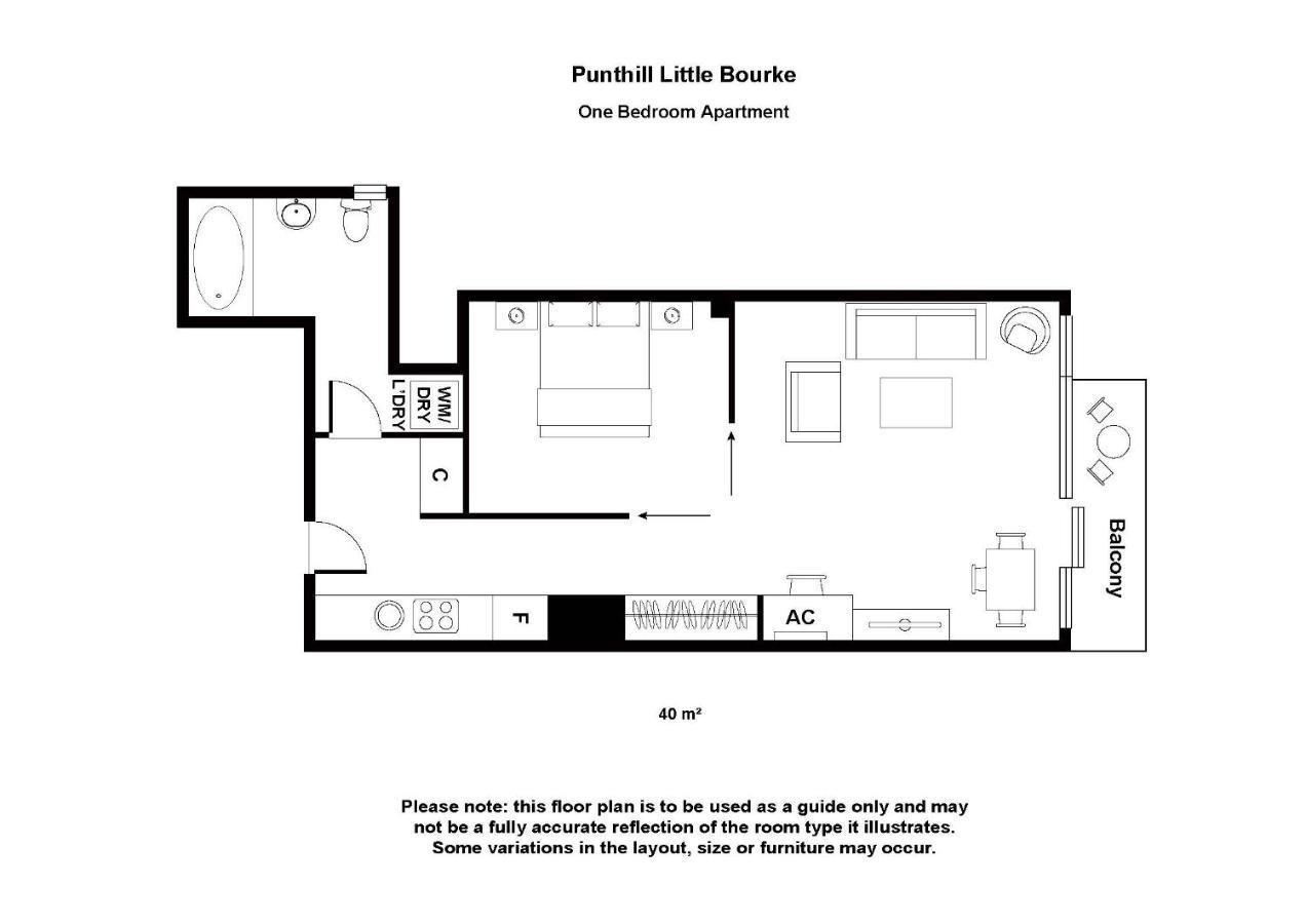 Punthill Apartment Hotel - Little Bourke Melburne Exterior foto